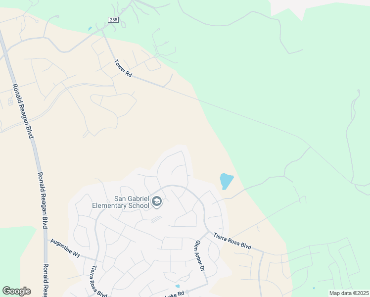 map of restaurants, bars, coffee shops, grocery stores, and more near 2155 Tower Road in Liberty Hill