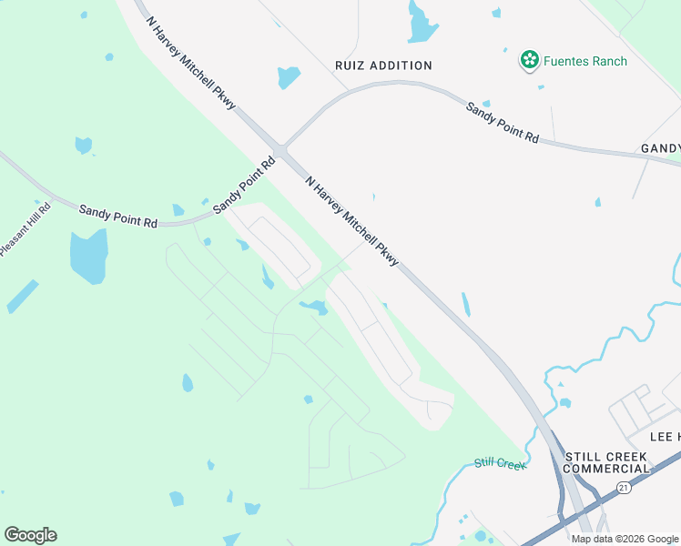 map of restaurants, bars, coffee shops, grocery stores, and more near 1983 Cartwright Street in Bryan