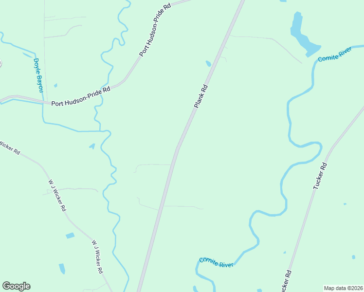 map of restaurants, bars, coffee shops, grocery stores, and more near 21829-22475 Plank Rd in Zachary