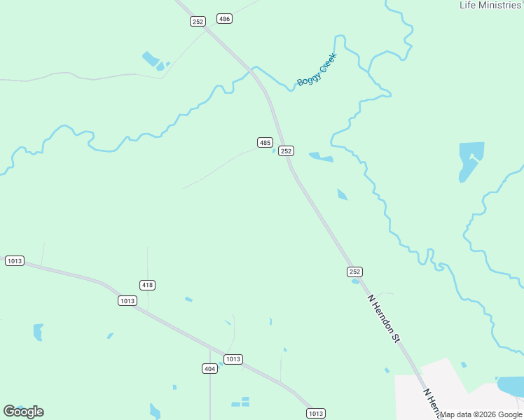 map of restaurants, bars, coffee shops, grocery stores, and more near 18610 Farm to Market Road 252 in Kirbyville
