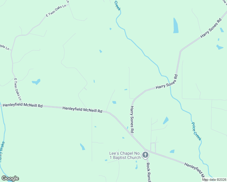 map of restaurants, bars, coffee shops, grocery stores, and more near 1-73 Harry Sones Road in Carriere