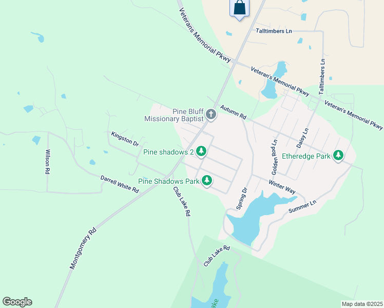 map of restaurants, bars, coffee shops, grocery stores, and more near 3756 Montgomery Road in Huntsville