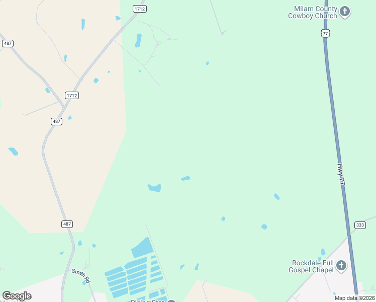 map of restaurants, bars, coffee shops, grocery stores, and more near Texas Street in Rockdale