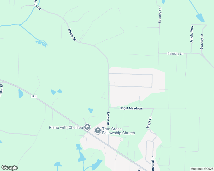 map of restaurants, bars, coffee shops, grocery stores, and more near 6678 Martin Road in Milton