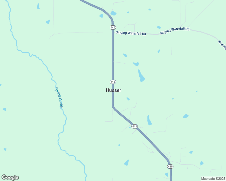 map of restaurants, bars, coffee shops, grocery stores, and more near Louisiana 445 in Husser