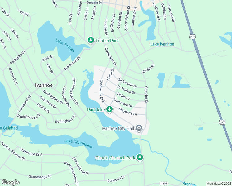 map of restaurants, bars, coffee shops, grocery stores, and more near 290 Elaine Drive in Woodville