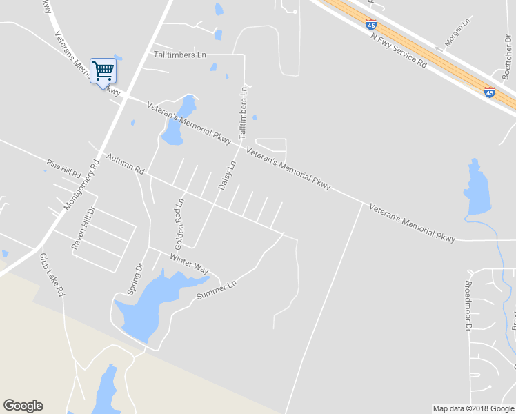 map of restaurants, bars, coffee shops, grocery stores, and more near 3652 Poppy Lane in Huntsville