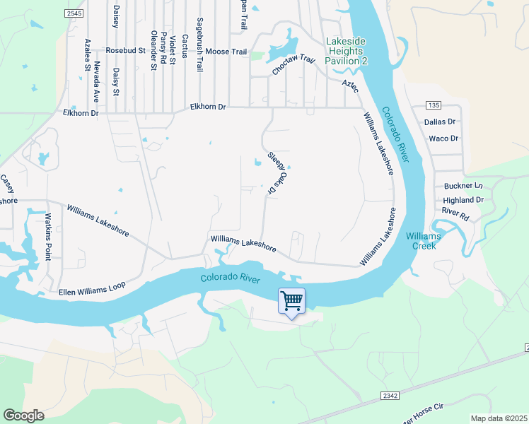 map of restaurants, bars, coffee shops, grocery stores, and more near 208 Sleepy Oaks Drive in Kingsland