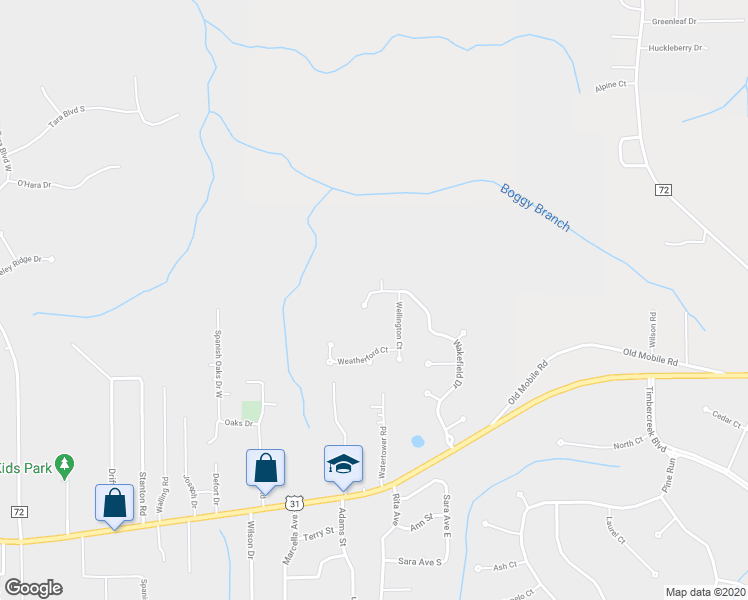 map of restaurants, bars, coffee shops, grocery stores, and more near 31193 Wakefield Drive in Spanish Fort
