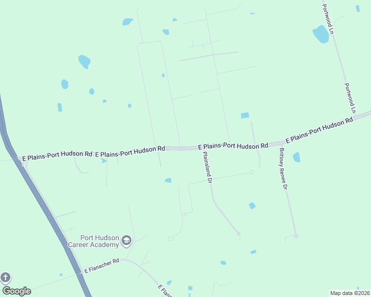 map of restaurants, bars, coffee shops, grocery stores, and more near 457 Plains-Port Hudson Road in Zachary