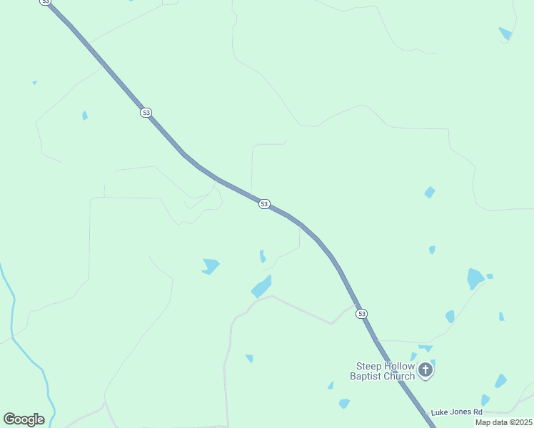 map of restaurants, bars, coffee shops, grocery stores, and more near 2505 Mississippi 53 in Poplarville