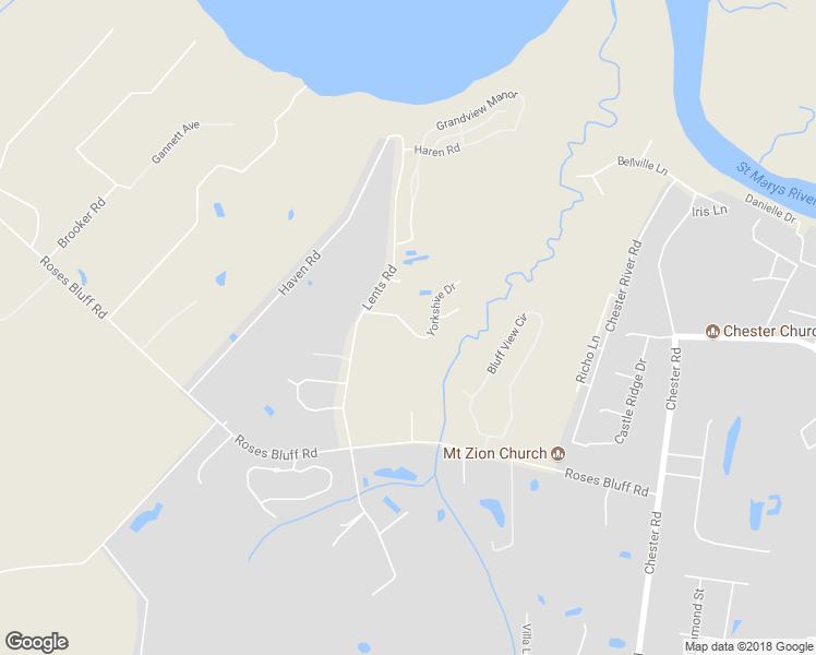 map of restaurants, bars, coffee shops, grocery stores, and more near 97001 Yorkshire Drive in Yulee