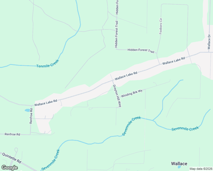 map of restaurants, bars, coffee shops, grocery stores, and more near 2886 Wallace Lake Road in Pace