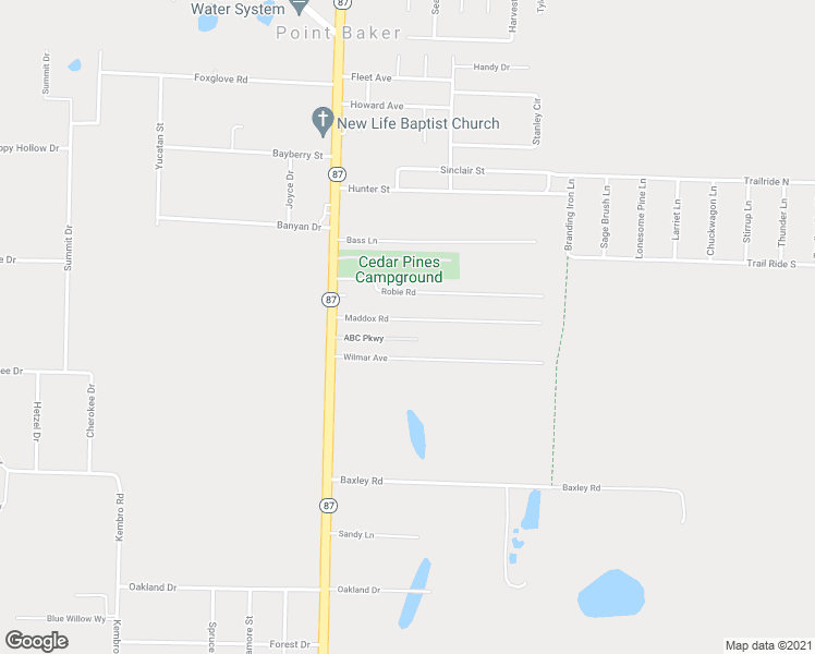 map of restaurants, bars, coffee shops, grocery stores, and more near 6461 Maddox Road in Milton