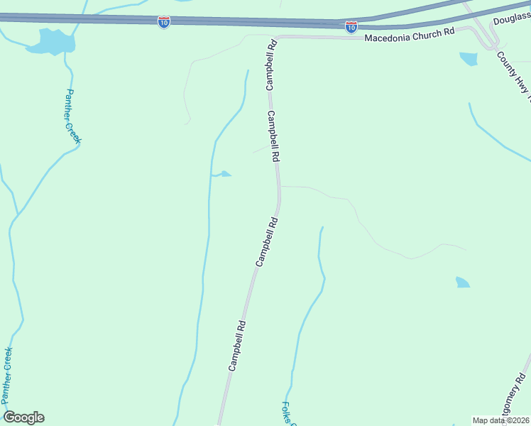 map of restaurants, bars, coffee shops, grocery stores, and more near 171-369 Campbell Road in DeFuniak Springs