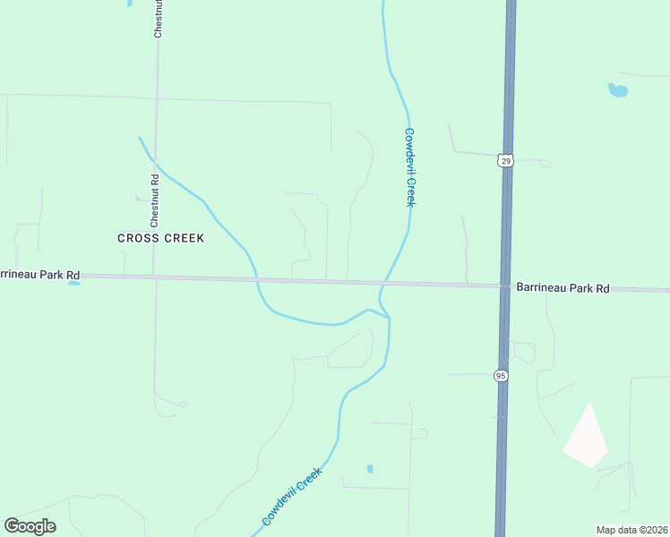 map of restaurants, bars, coffee shops, grocery stores, and more near 2222 County Road 196 in Molino