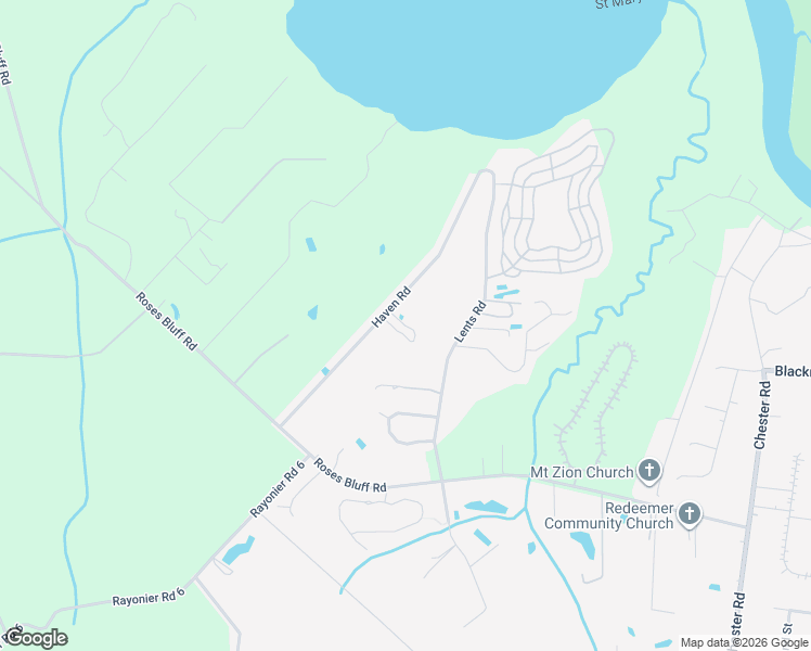 map of restaurants, bars, coffee shops, grocery stores, and more near 87382 Haven Road in Yulee