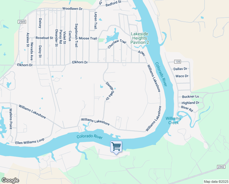map of restaurants, bars, coffee shops, grocery stores, and more near 208 Sleepy Oaks Drive in Kingsland