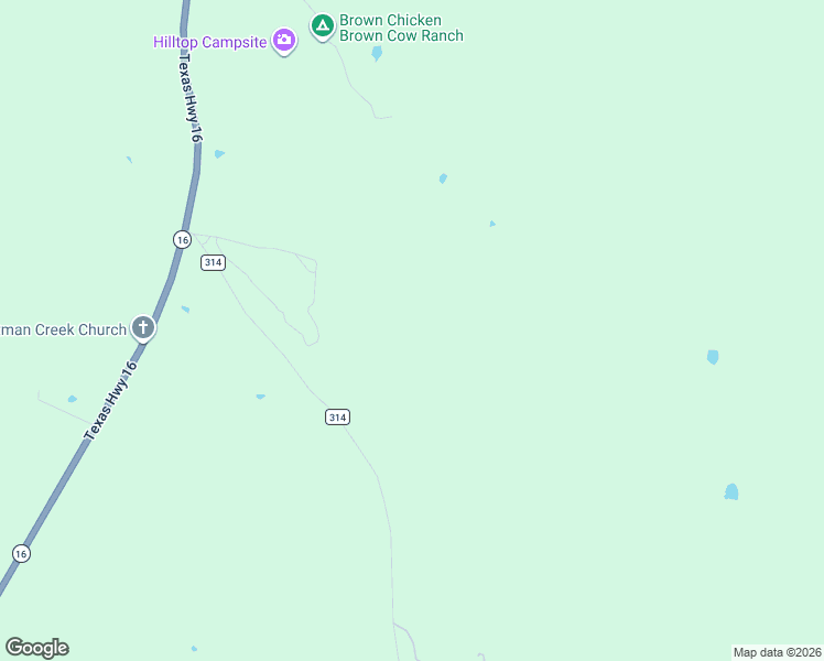 map of restaurants, bars, coffee shops, grocery stores, and more near 948 County Road 314 in Llano