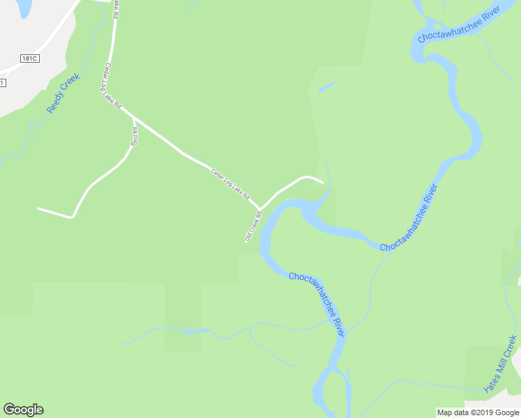 map of restaurants, bars, coffee shops, grocery stores, and more near 1224 Cedar Log Lake Road in Ponce de Leon