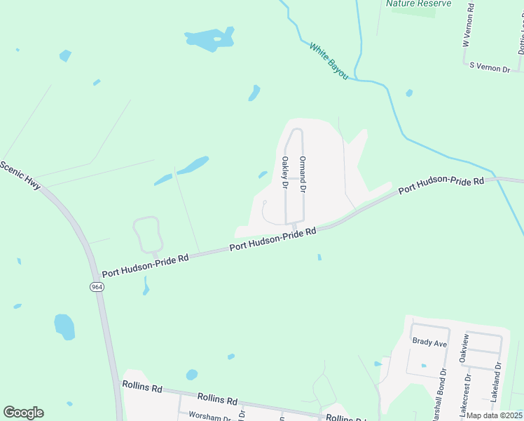 map of restaurants, bars, coffee shops, grocery stores, and more near Ashland Avenue in Zachary