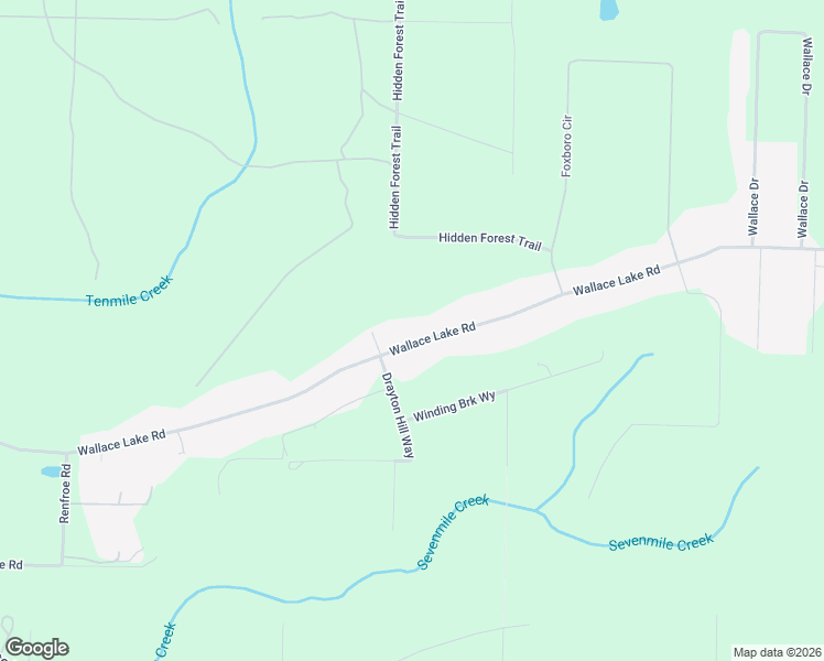 map of restaurants, bars, coffee shops, grocery stores, and more near 2918 Wallace Lake Road in Pace