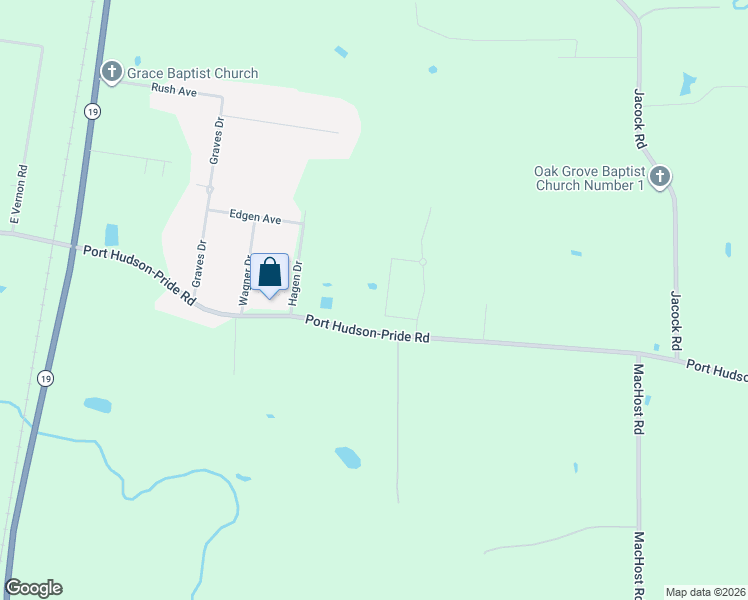 map of restaurants, bars, coffee shops, grocery stores, and more near in Zachary