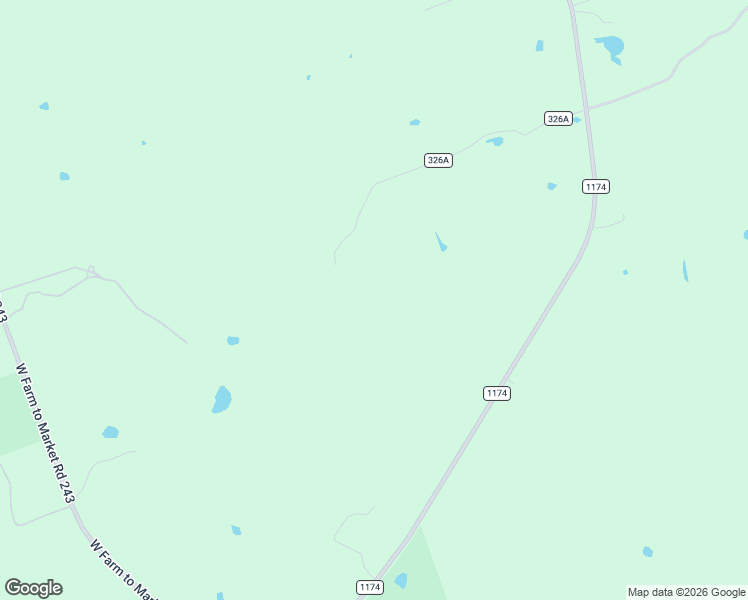 map of restaurants, bars, coffee shops, grocery stores, and more near 428 County Road 326A in Bertram