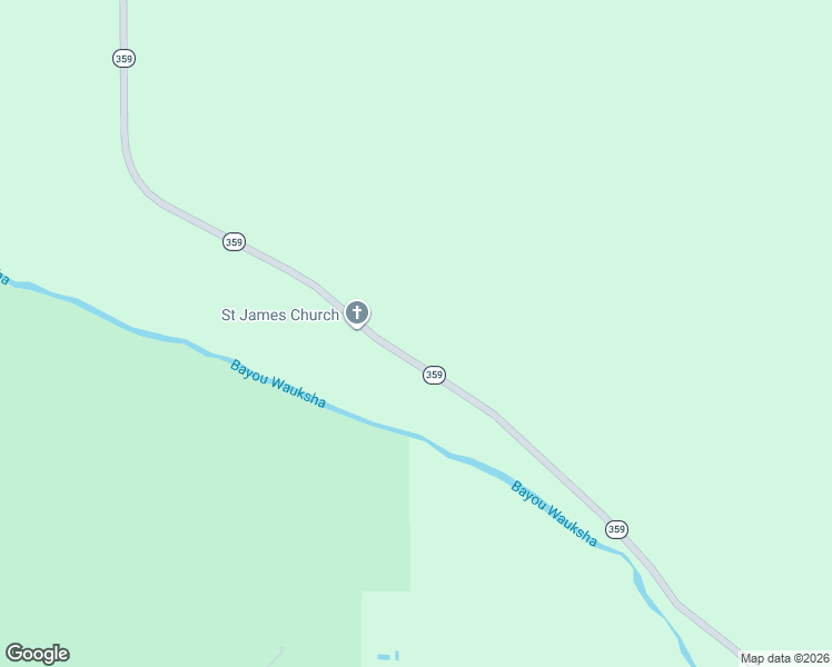 map of restaurants, bars, coffee shops, grocery stores, and more near 3318 Louisiana 359 in Washington