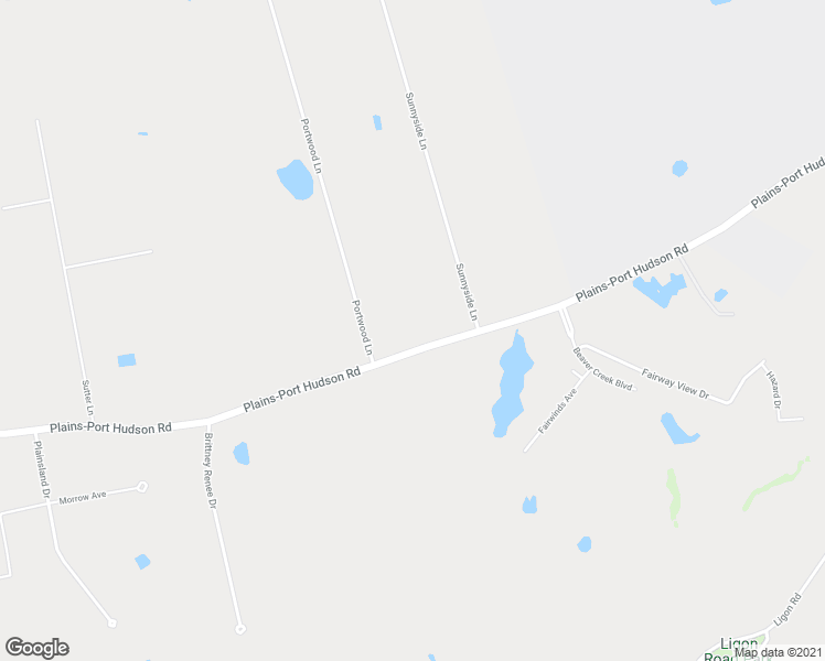 map of restaurants, bars, coffee shops, grocery stores, and more near 1055 Plains-Port Hudson Road in Zachary