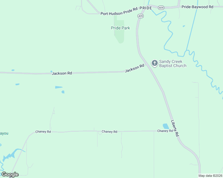 map of restaurants, bars, coffee shops, grocery stores, and more near 15325 Jackson Road in Zachary