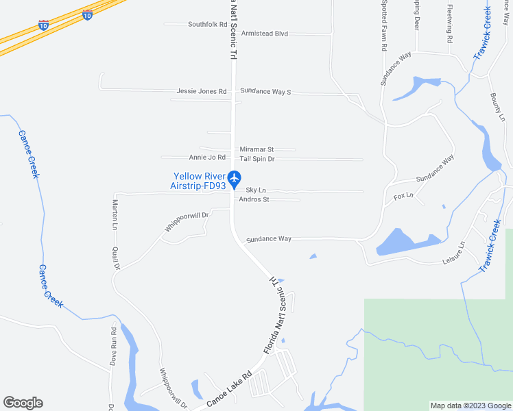 map of restaurants, bars, coffee shops, grocery stores, and more near 518 Andros Street in Holt