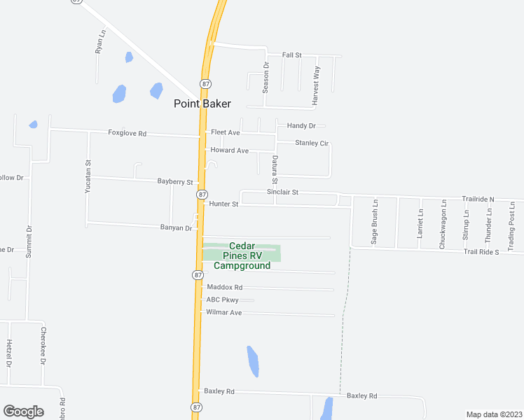 map of restaurants, bars, coffee shops, grocery stores, and more near 6479 Hunter Street in Milton