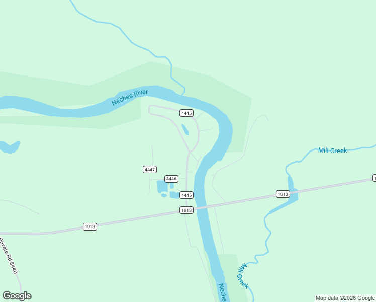 map of restaurants, bars, coffee shops, grocery stores, and more near 493 County Road 4445 in Spurger