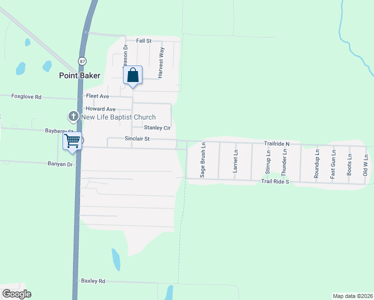 map of restaurants, bars, coffee shops, grocery stores, and more near 6608 Hamilton Street in Milton