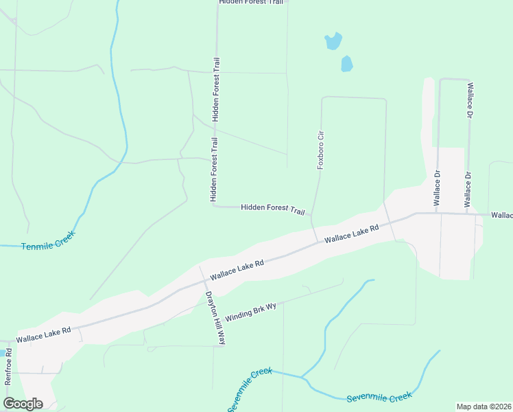 map of restaurants, bars, coffee shops, grocery stores, and more near 6968 Hidden Forest Trail in Pace