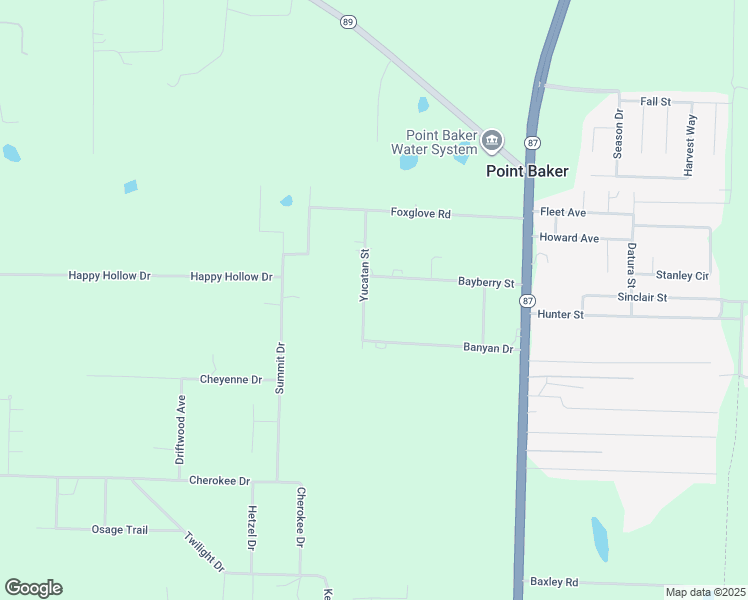 map of restaurants, bars, coffee shops, grocery stores, and more near 6876 Yucatan Street in Milton