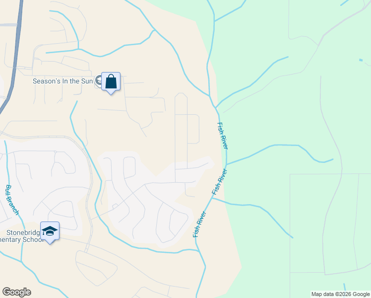 map of restaurants, bars, coffee shops, grocery stores, and more near Stroh Road in Spanish Fort