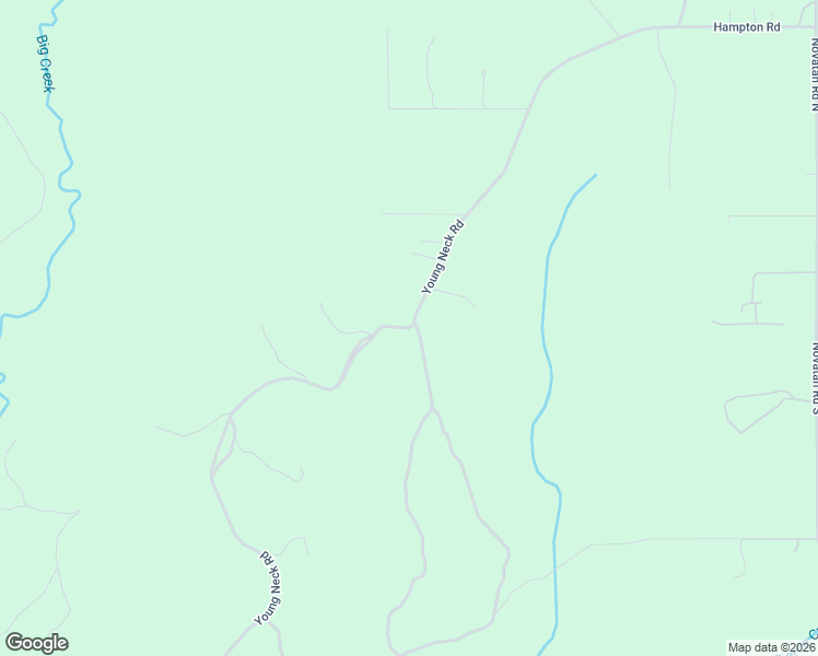 map of restaurants, bars, coffee shops, grocery stores, and more near Young Neck Road in Mobile County