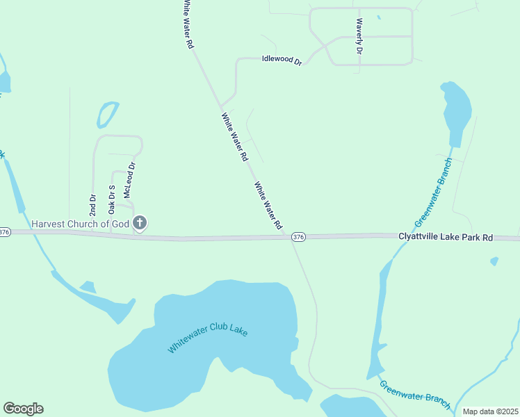 map of restaurants, bars, coffee shops, grocery stores, and more near 4924 White Water Road in Valdosta