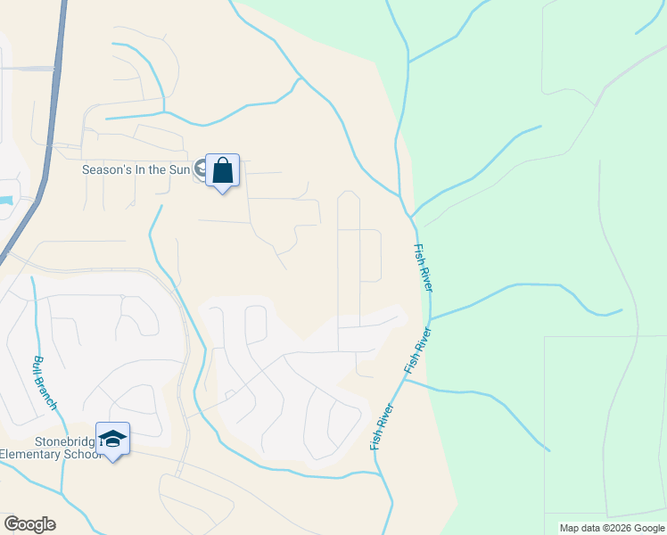 map of restaurants, bars, coffee shops, grocery stores, and more near 13278 Jenkins Pit Road in Spanish Fort