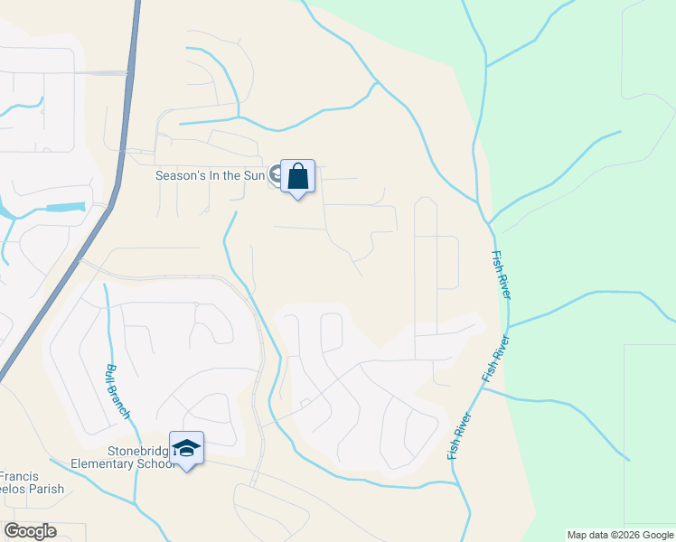 map of restaurants, bars, coffee shops, grocery stores, and more near 13170 Jenkins Pit Road in Spanish Fort