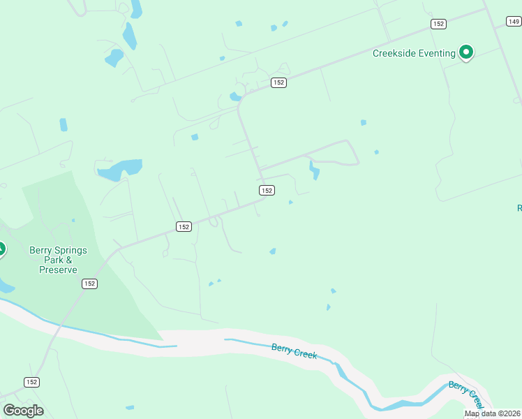 map of restaurants, bars, coffee shops, grocery stores, and more near 2450 County Road 152 in Georgetown