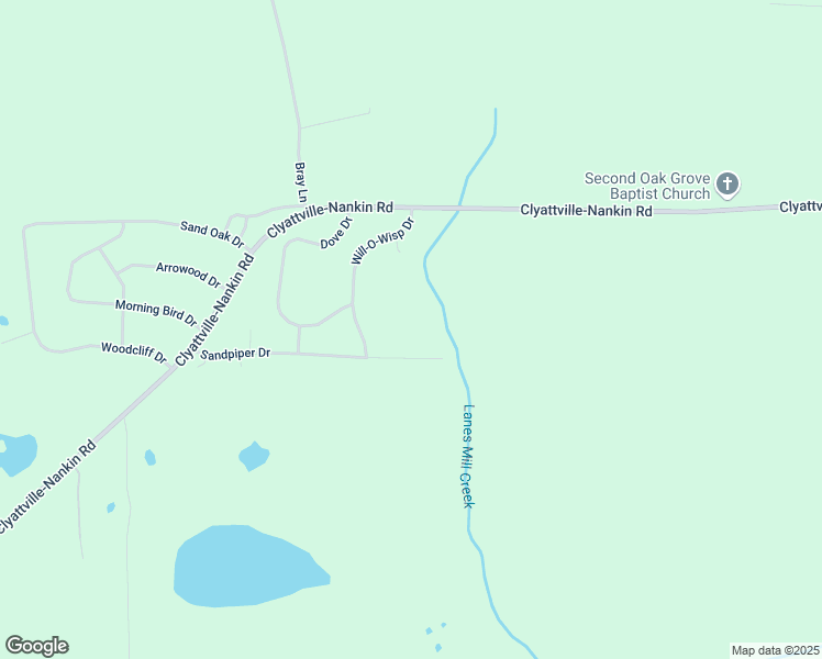map of restaurants, bars, coffee shops, grocery stores, and more near 6236 Sandpiper Drive in Valdosta
