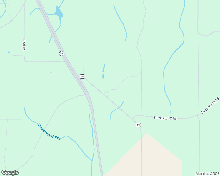 map of restaurants, bars, coffee shops, grocery stores, and more near 31770 County Road 49 in Loxley