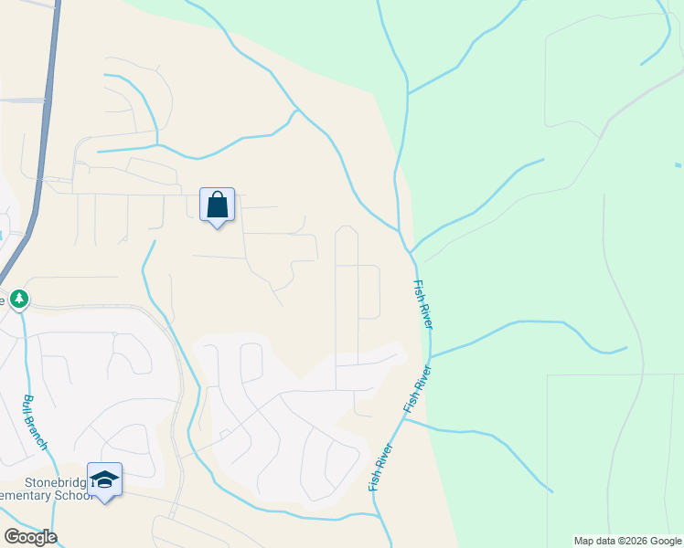 map of restaurants, bars, coffee shops, grocery stores, and more near 13278 Jenkins Pit Road in Spanish Fort