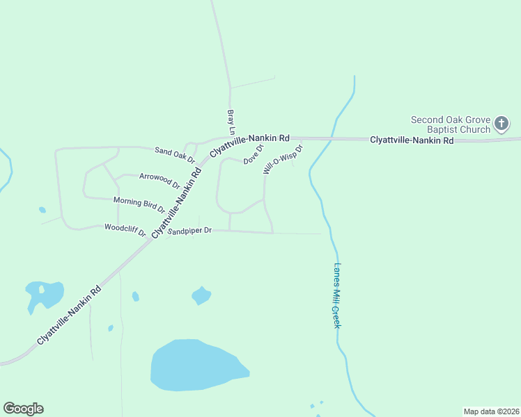 map of restaurants, bars, coffee shops, grocery stores, and more near 6123 Will-O-Wisp Drive in Valdosta