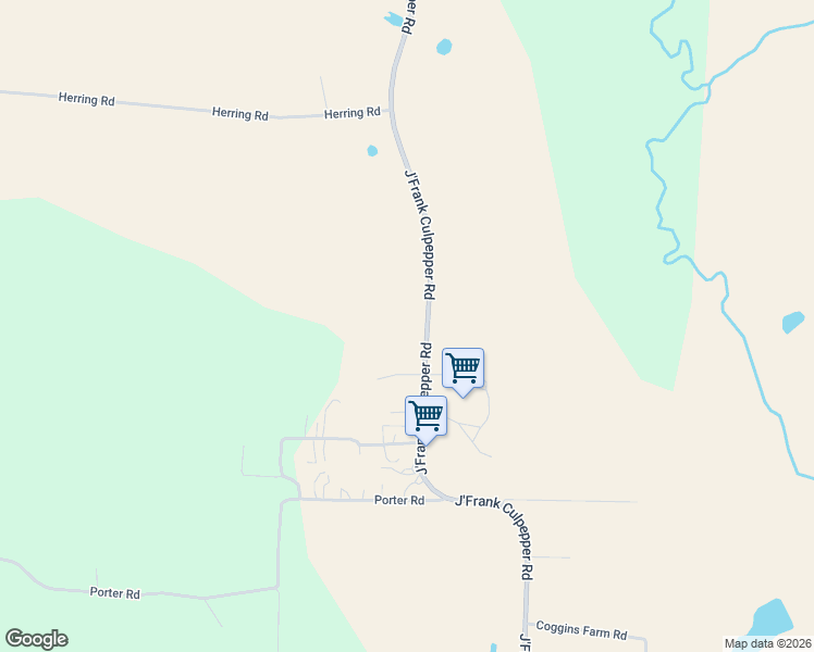 map of restaurants, bars, coffee shops, grocery stores, and more near 2299 J'Frank Culpepper Road in Lake Park