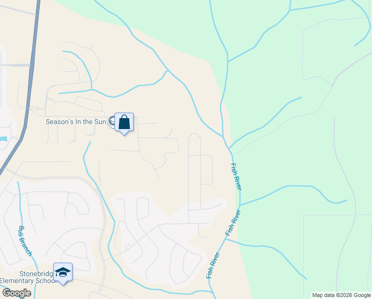 map of restaurants, bars, coffee shops, grocery stores, and more near 13278 Jenkins Pit Road in Spanish Fort