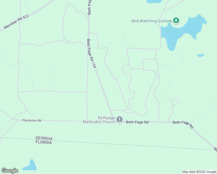 map of restaurants, bars, coffee shops, grocery stores, and more near 431 Beth Page Road in Thomasville